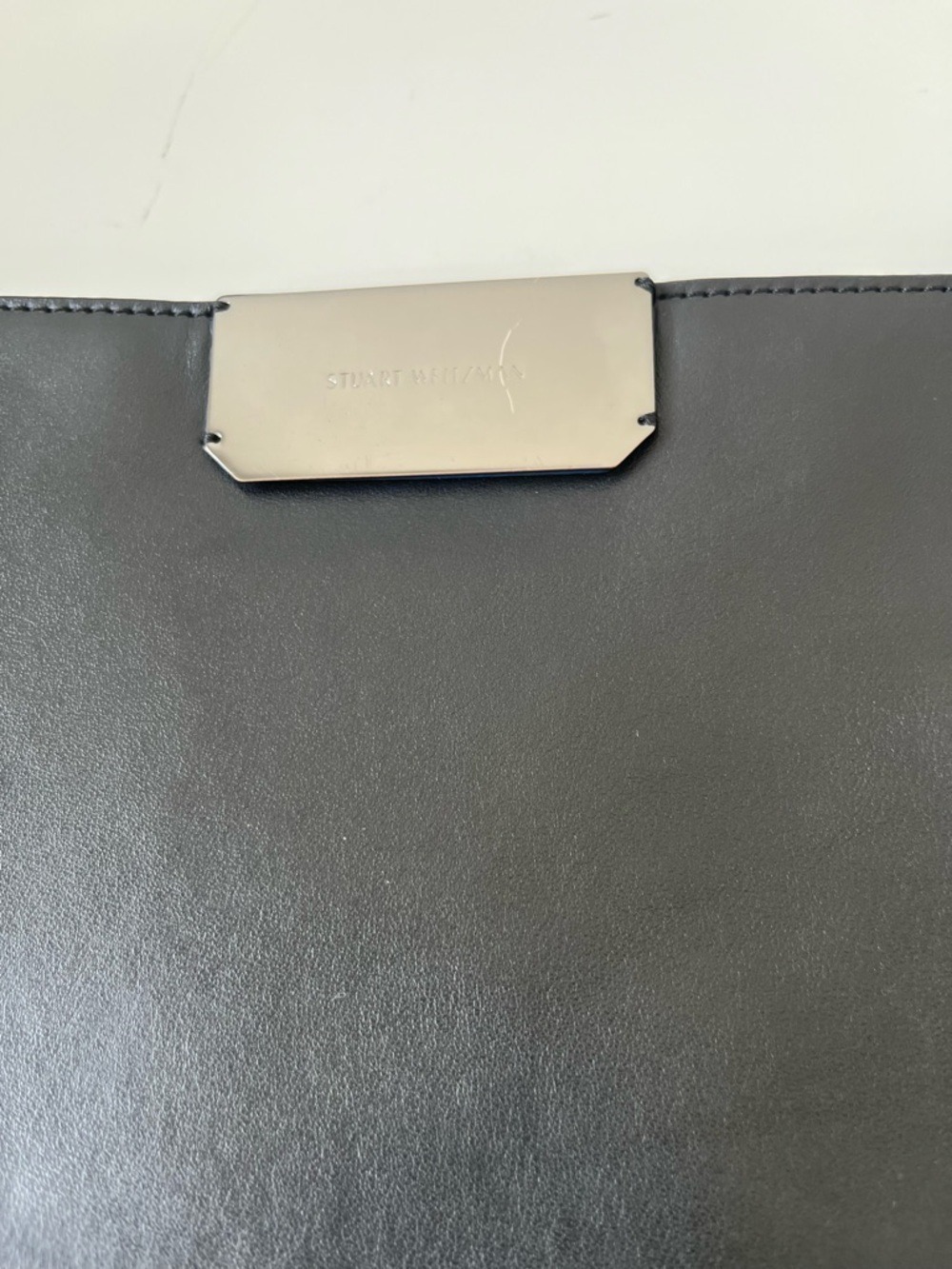 Stuart Weitzman Leather Shoulder Bag - Picture 7 of 11